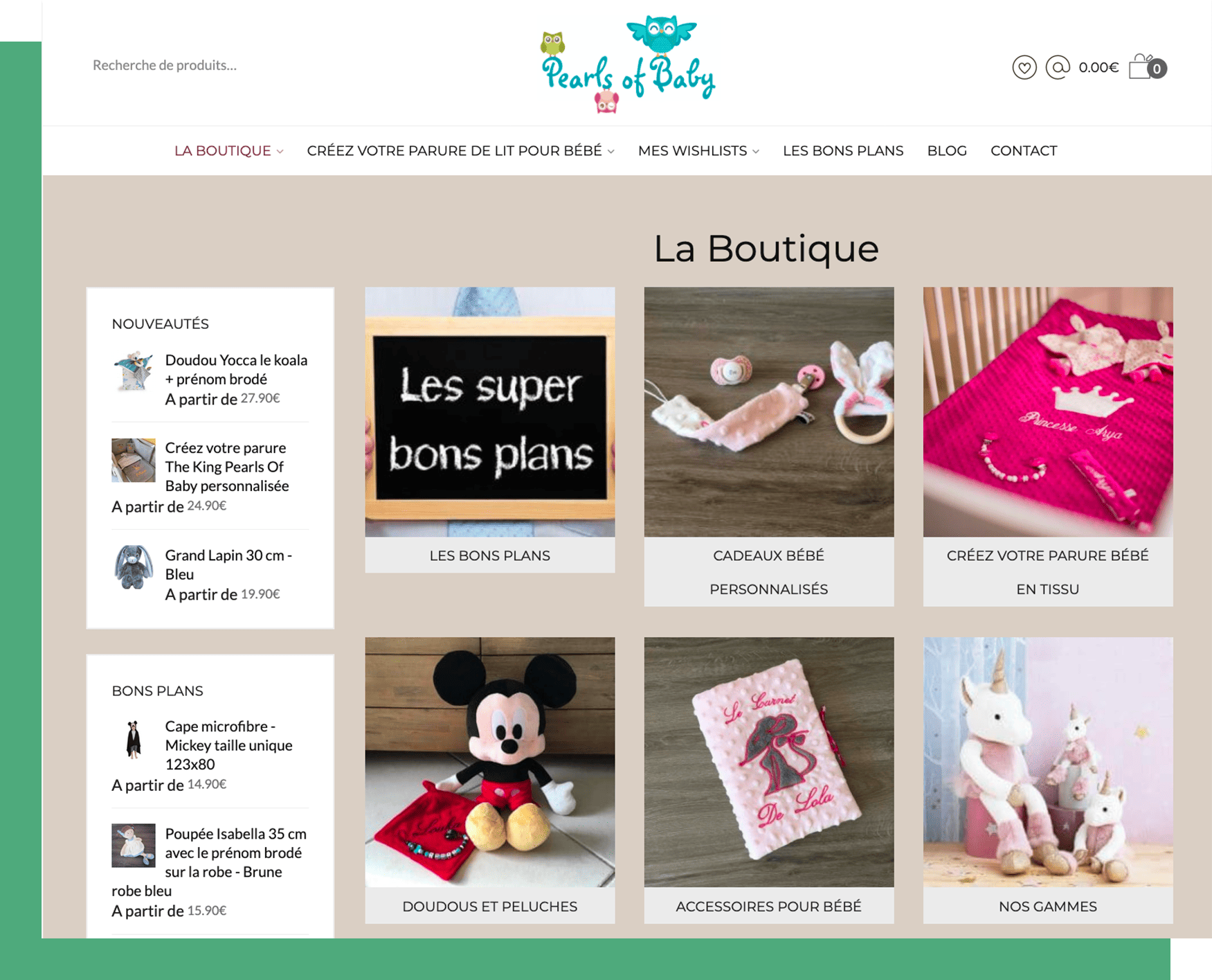 Homepage Pearls of Baby