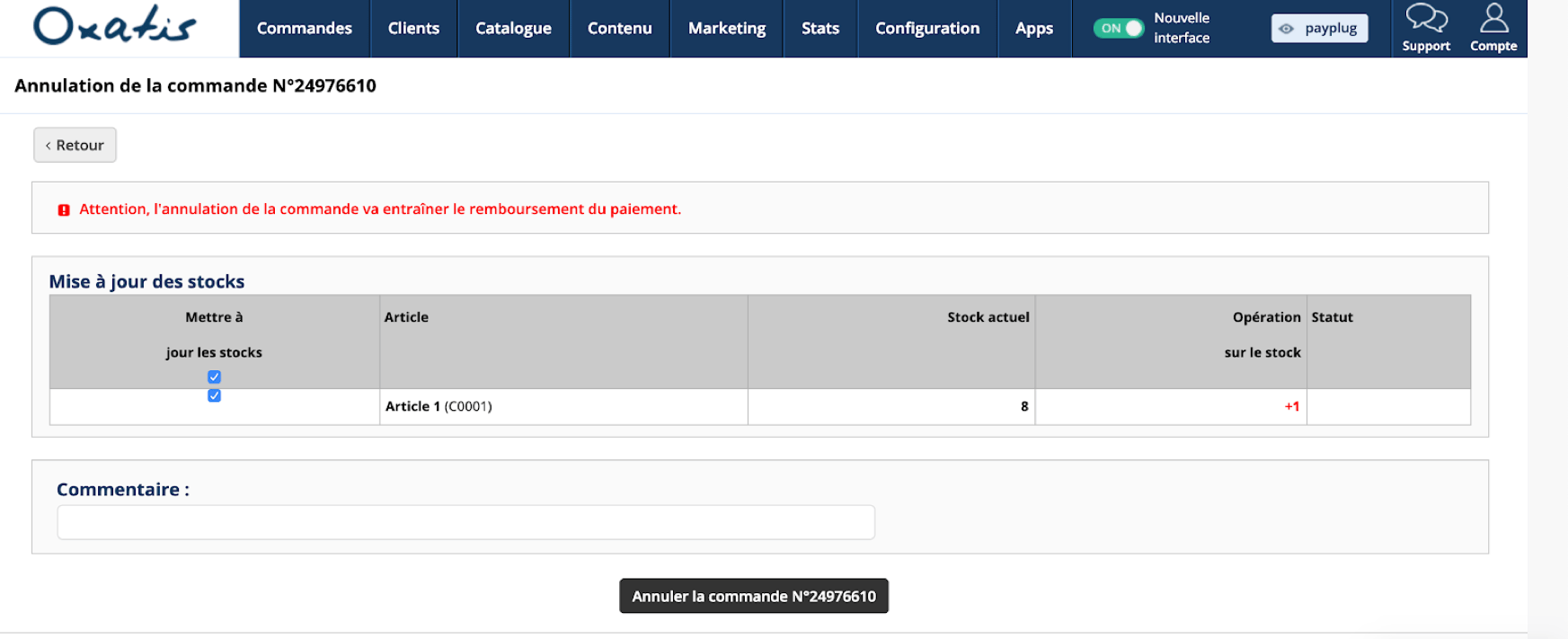 Gérez simplement vos transactions