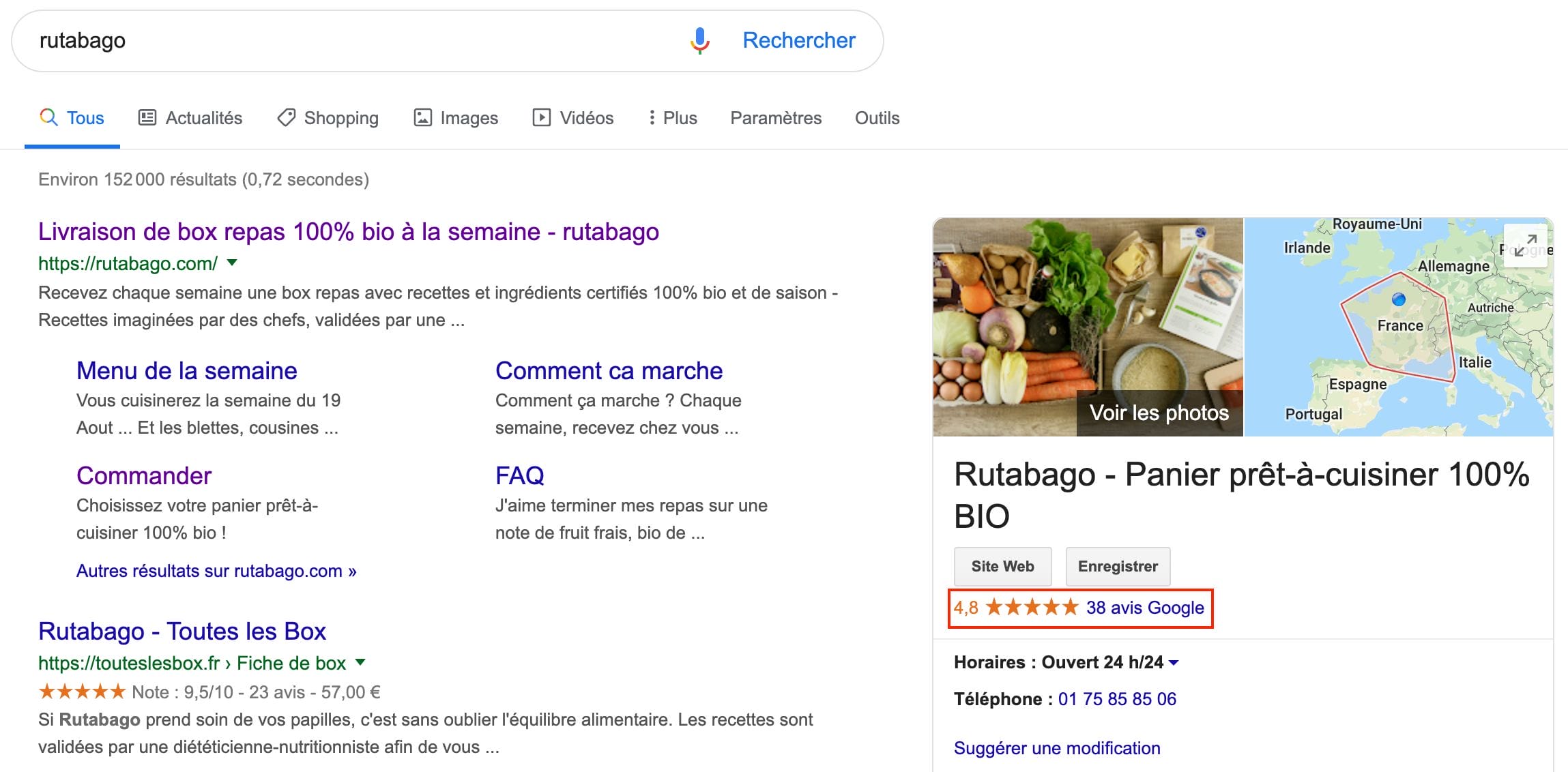 Avis clients Rutabago
