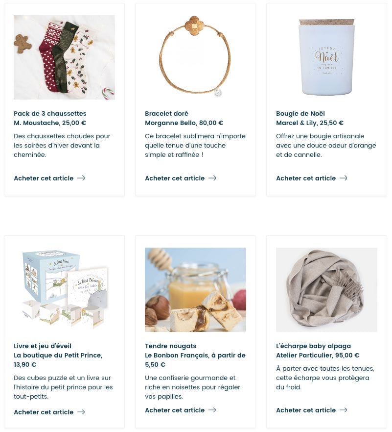 La boutique de Noël