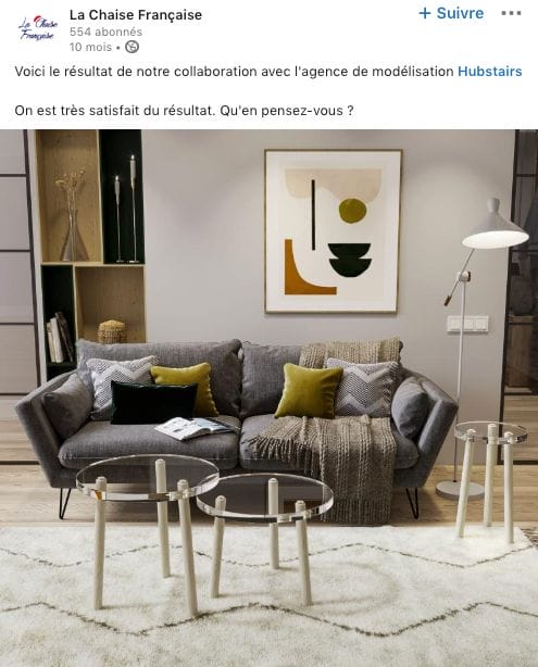 La Chaise Française LinkedIn