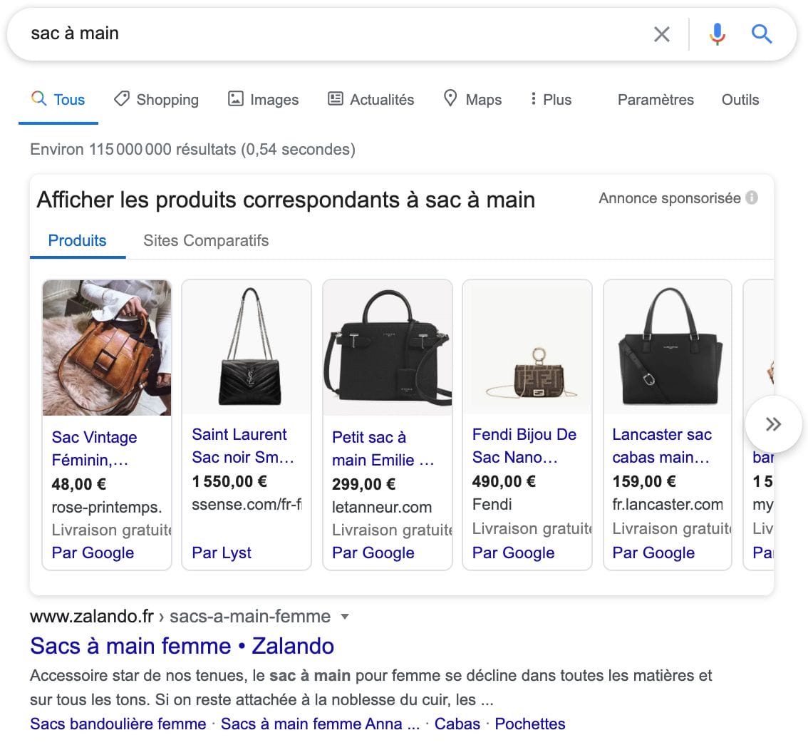 Résultats de recherche