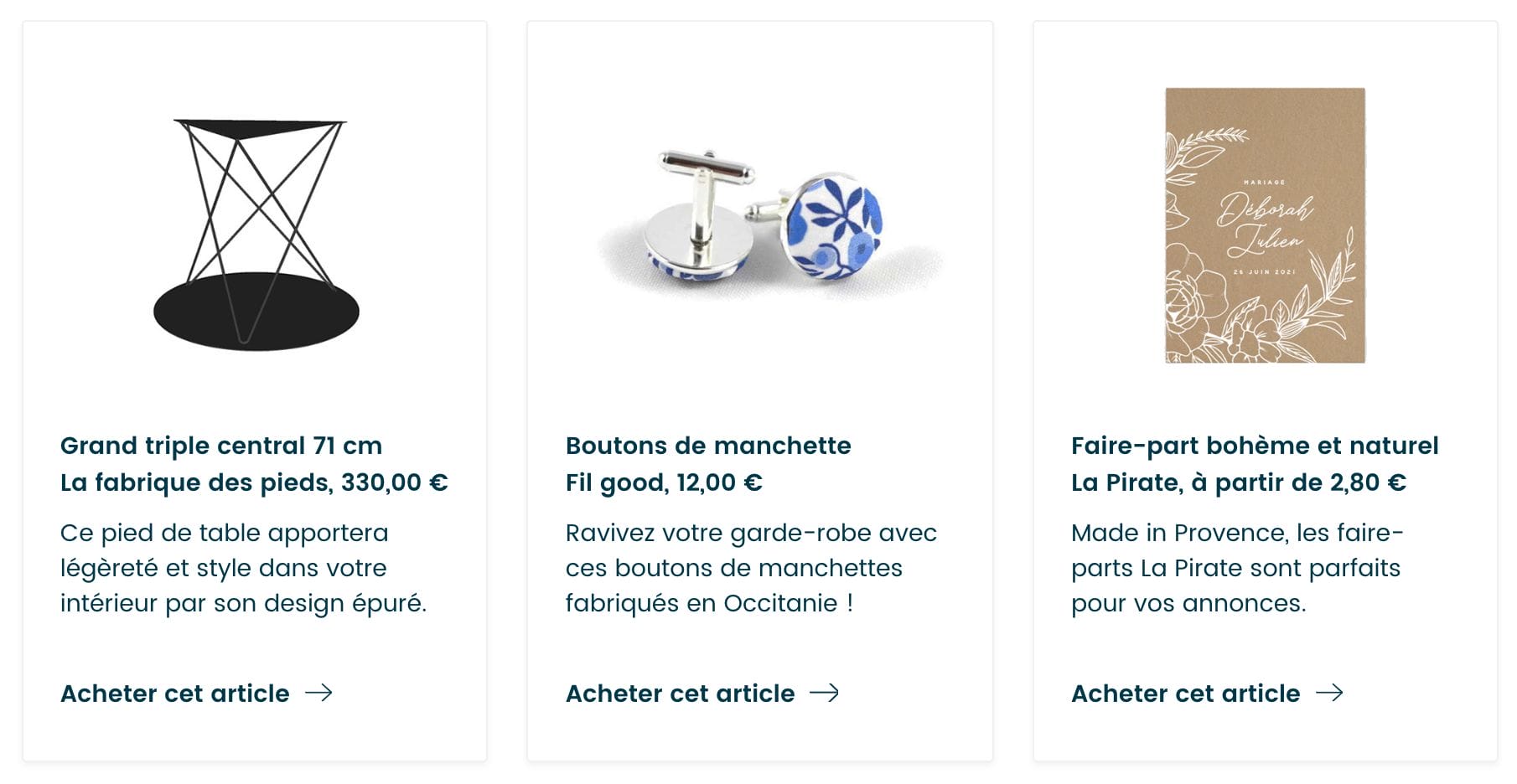 Boutique Made in France