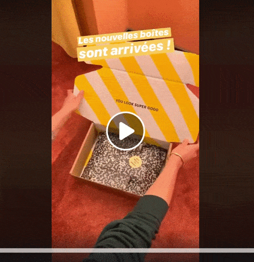 Emballage réversible