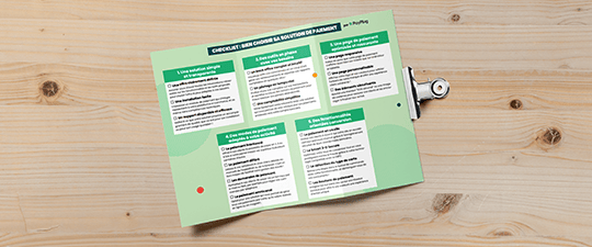 Checklist du paiement