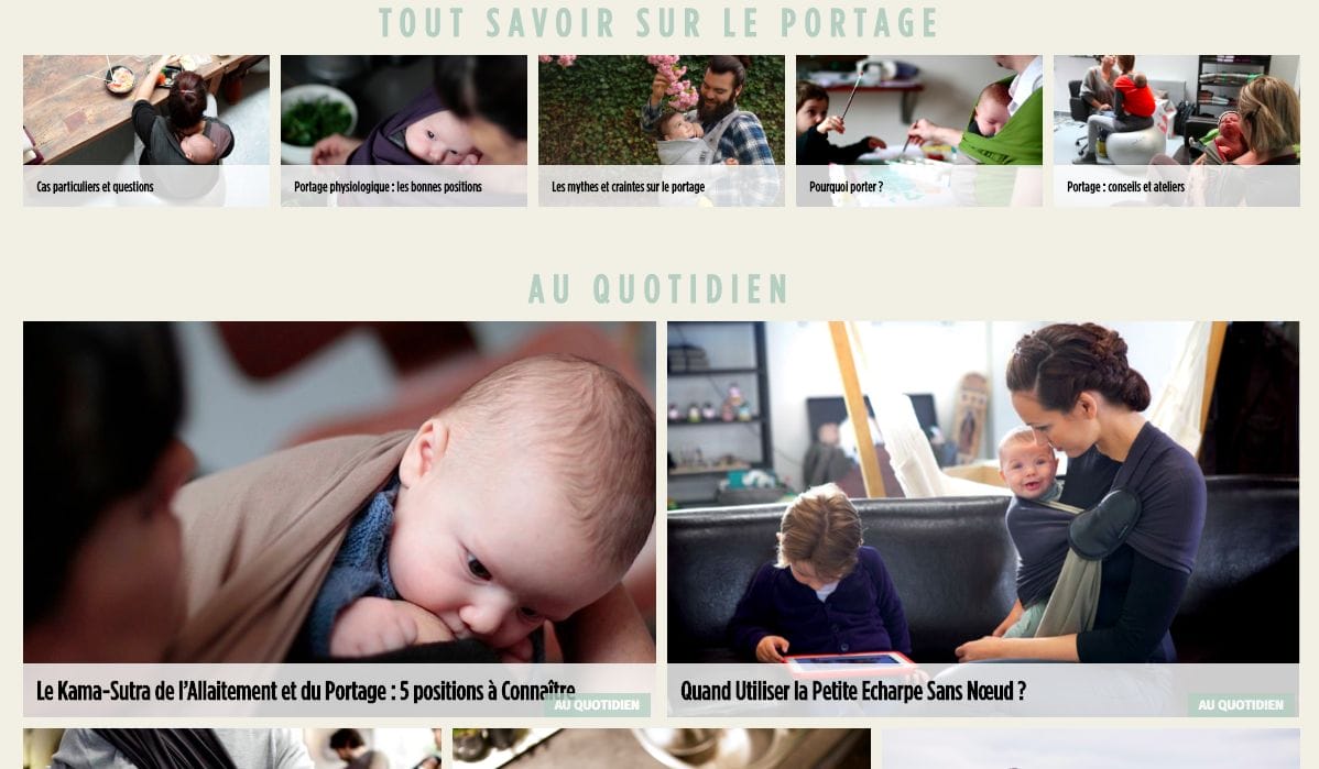 Guide de portage Love Radius