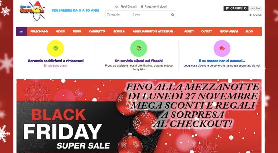 Consigli aumentare vendite Natale