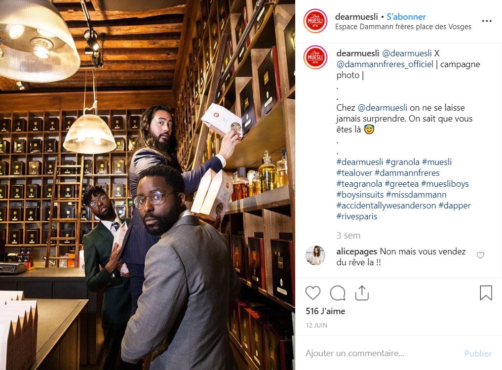 Post Instagram Dear Muesli