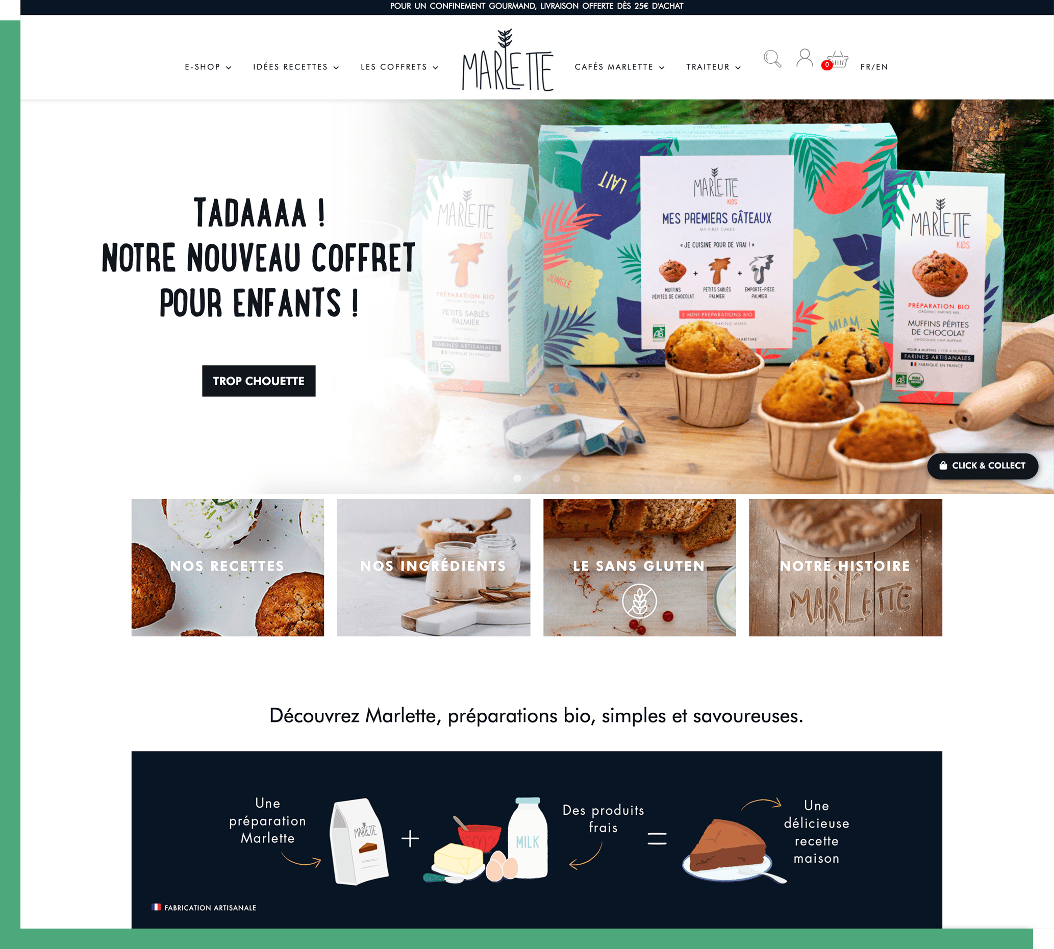 Mise en page Marlette