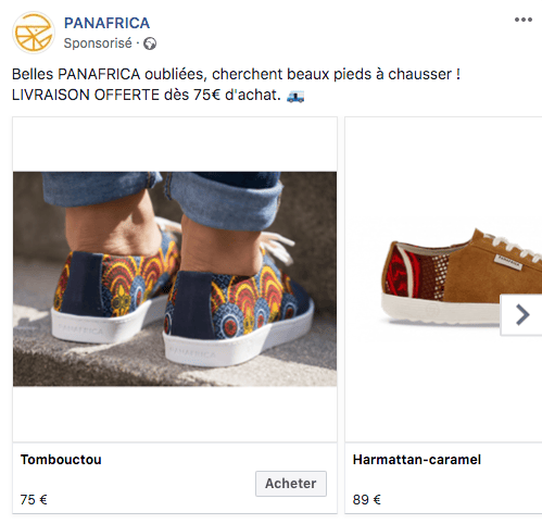 Vendre sur Facebook : Panafrica