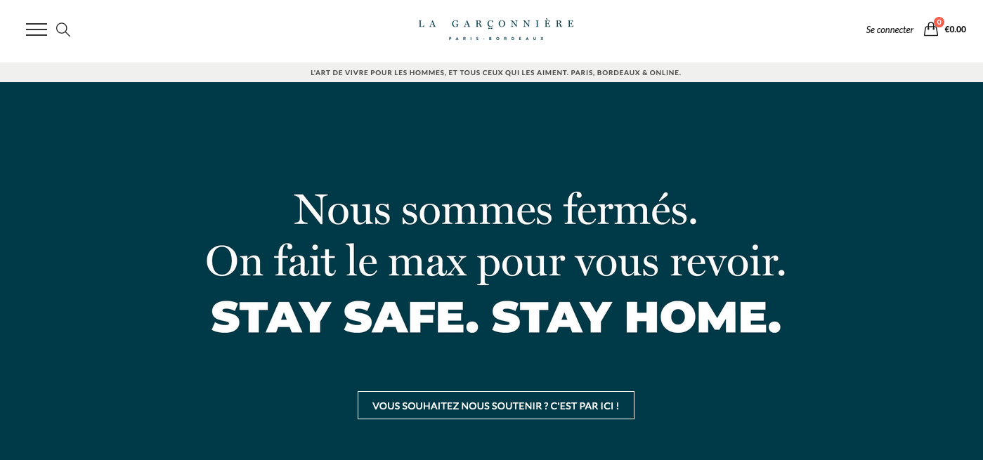 la garconniere accueil