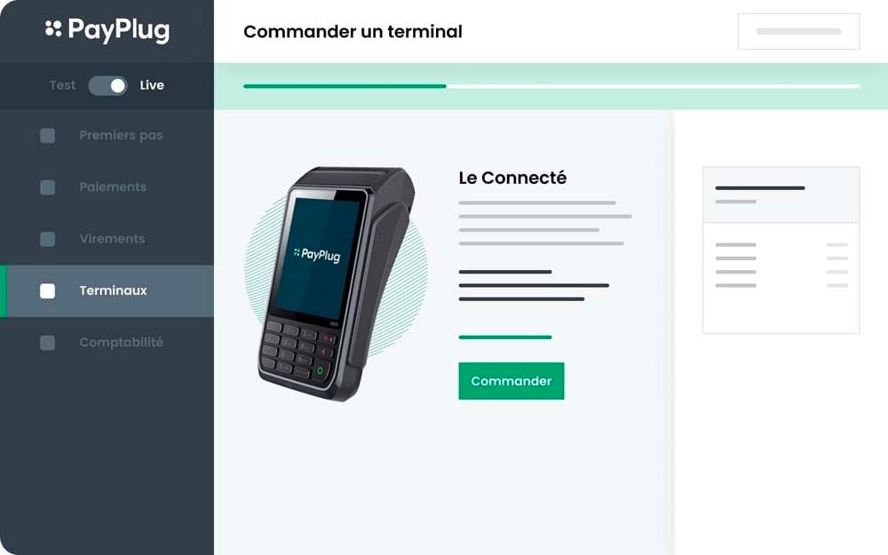 terminal de paiement