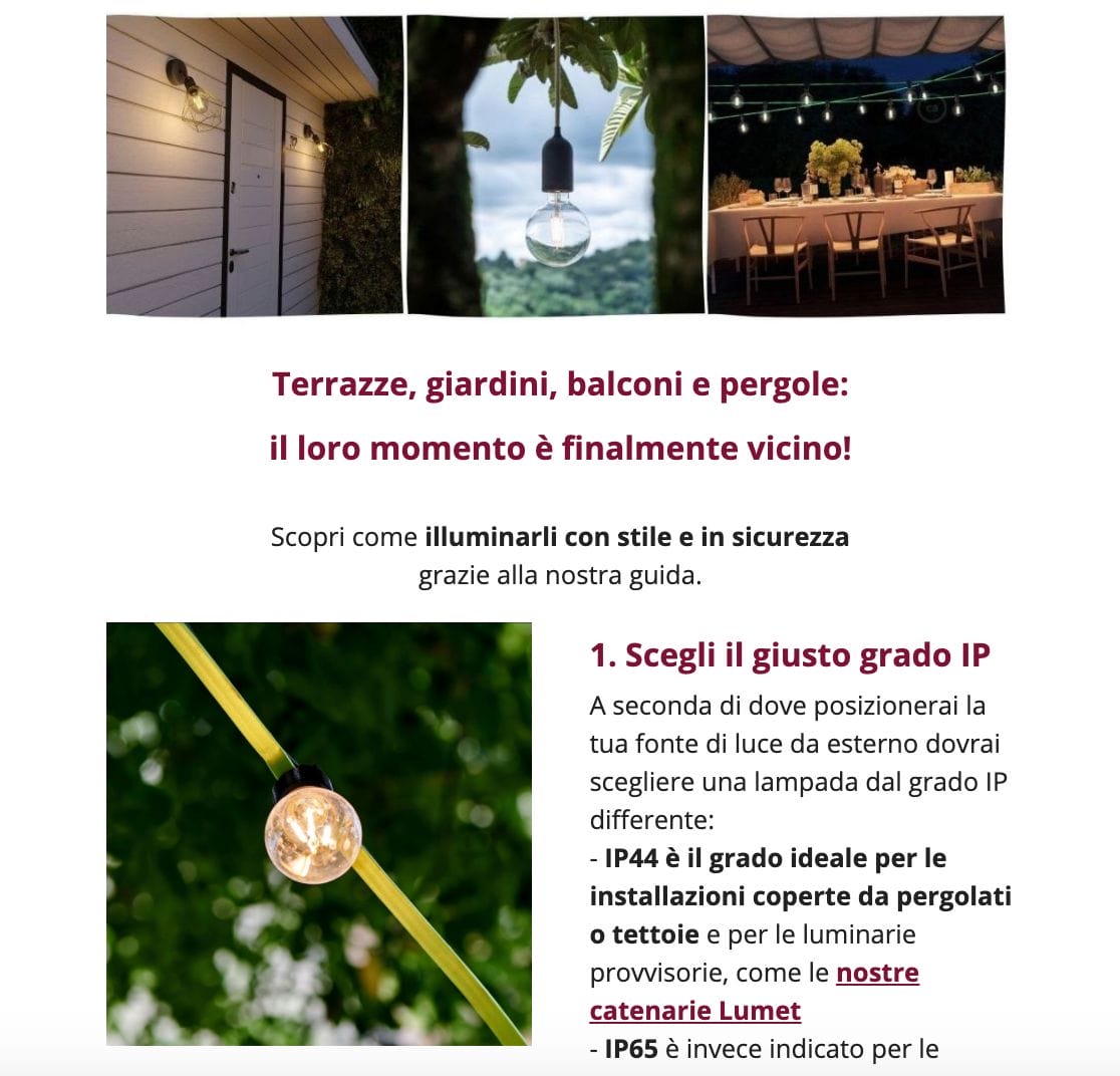 messaggio di posta elettronica