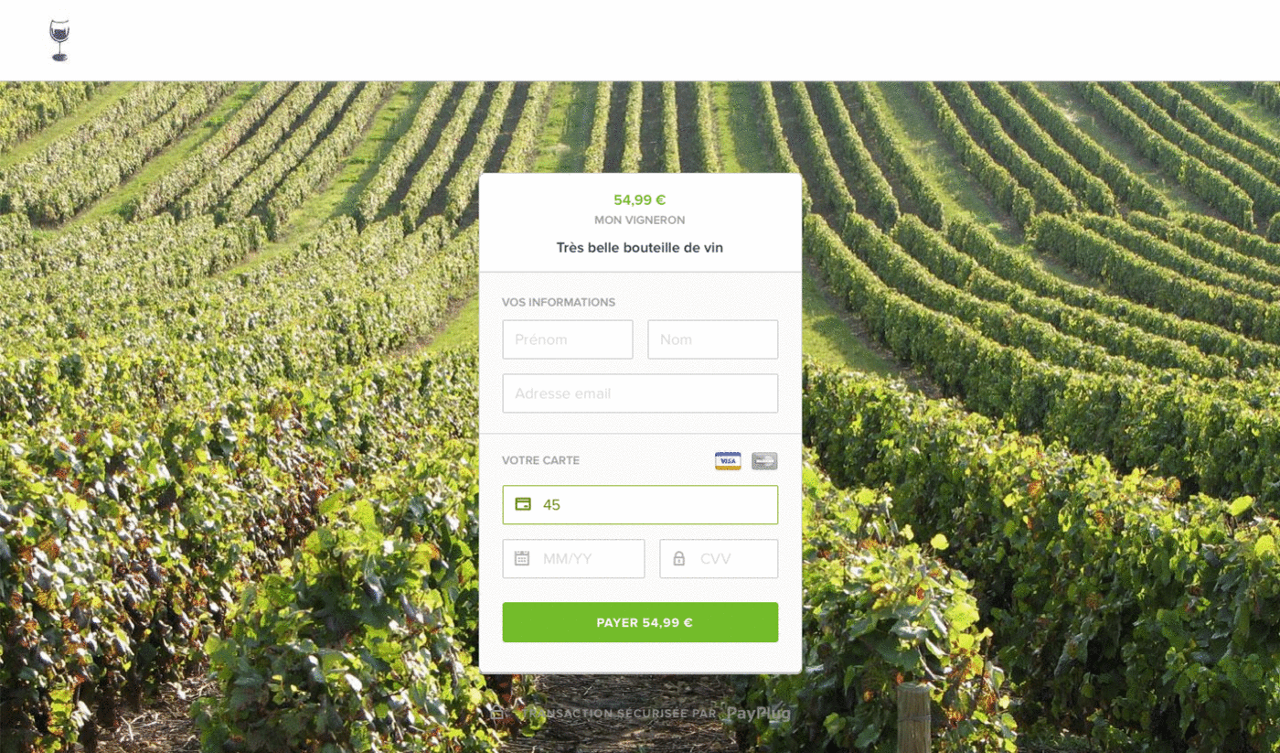 page-de-paiement