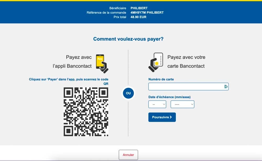 paiement électronique