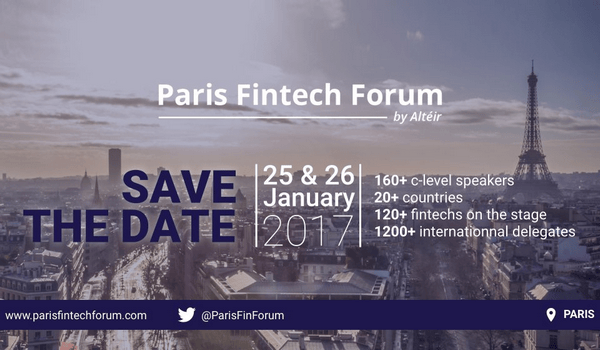 Payplug participe au Paris Fintech Forum 2017