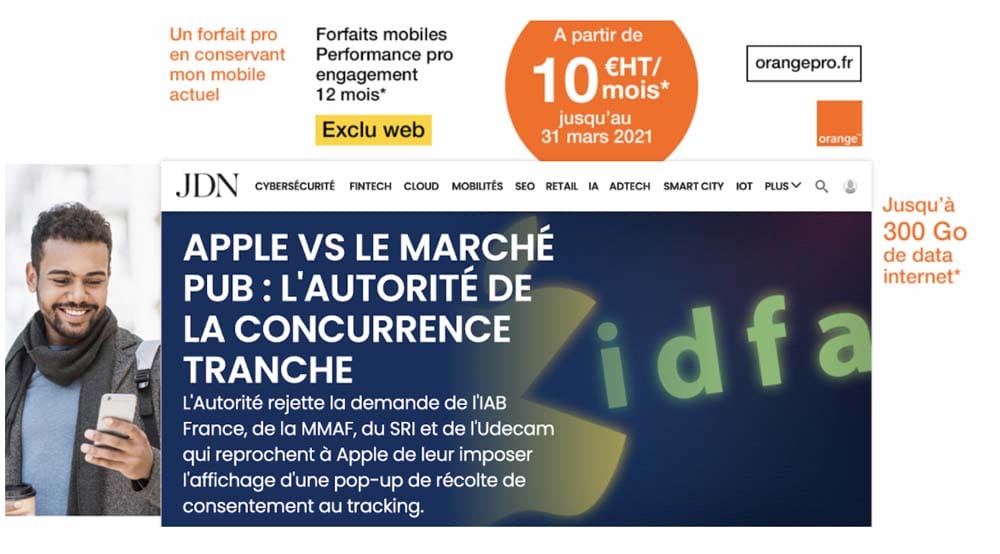 campagne de publicité