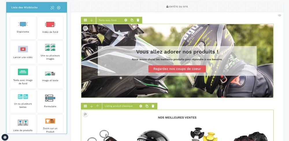 utiliser wizishop